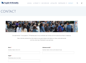 Pour contacter le projet Aspie-Friendly
