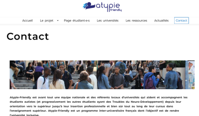 Formulaire de contact
