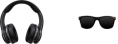 Casque anti-bruit et lunettes de soleil