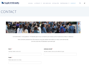 Formulaire de contact